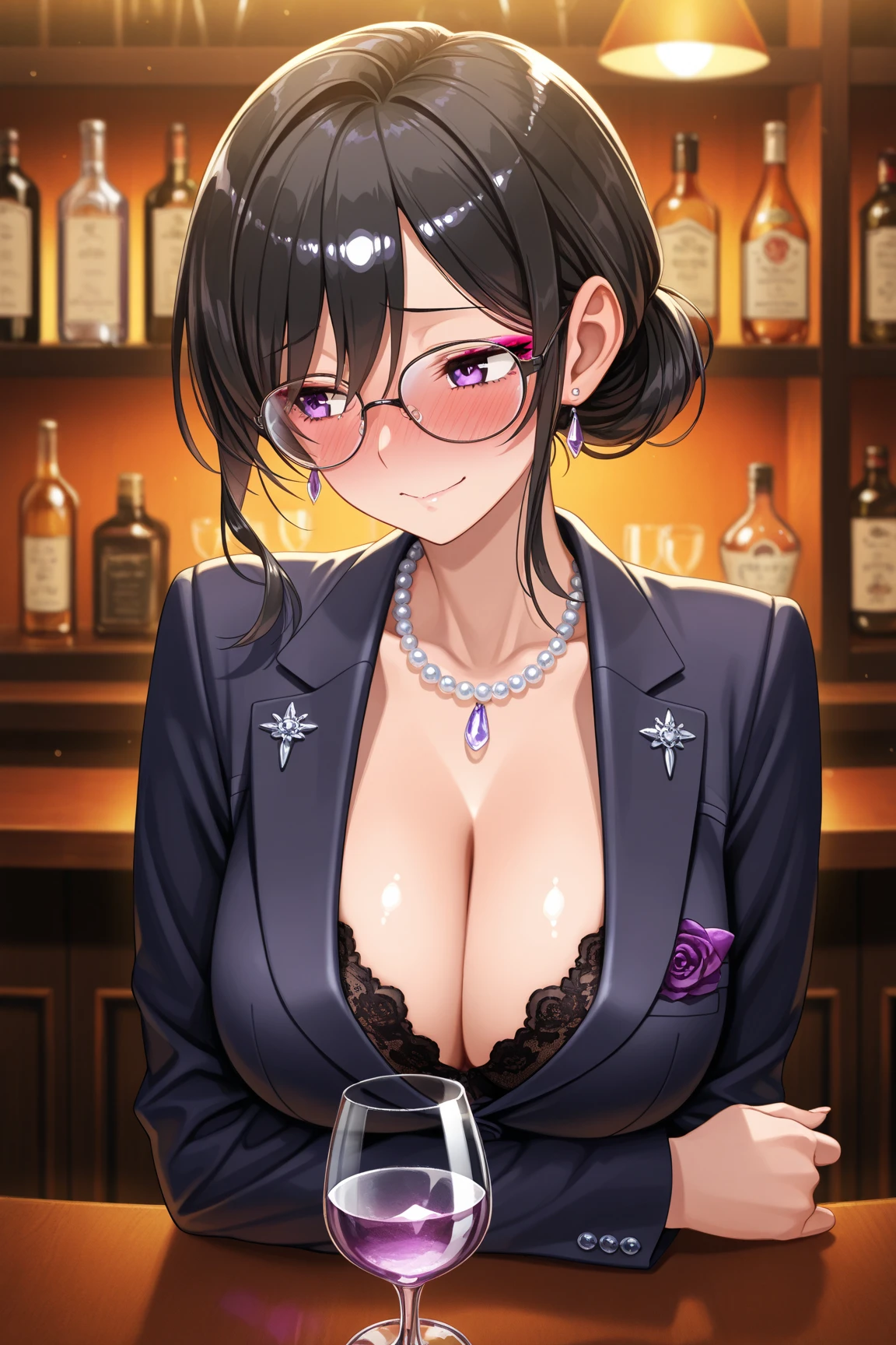 masterpiece:1.5, highest quality:1.5, beautiful, One girl, Side Lock, Cinema Lighting, Sharp focus,Large Breasts , Mature Woman, ,16k, Glowing Eyes, Detailed 4K Eyes, playground,lure, Wear glasses, Sexy lips, Lips parted,Detailed lips, Red lips, Detailed Background,((Big purple eyes)), Detailed face,Shiny skin, Aunt Junev3,Aunt June,Hair Bun, bangs, Messy Hair, dress,red dress, sleeveless dress, clavicle,Nightgown