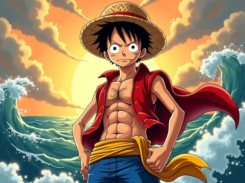 luffy,Nikka,god of the sun