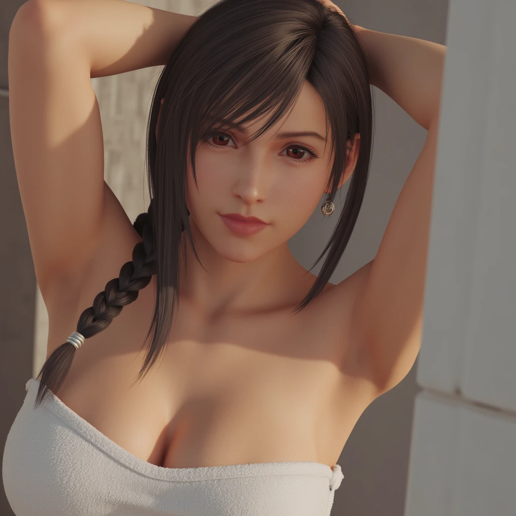 (Highest quality, 4K, masterpiece: 1.1), (Realistic: 1.3), break (((FF7,Tifa_rockhart))),(((Sleep on your back)))(Raise her arm to show her armpit:1.3), (Young girl body),(rock:1.3),(Dark Room, A nearly unlit torture chamber:1.3),(Spread your legs:1.3),(Spread your legs:1.3), fear, rock骨, Between the legs,rock, Strap Off), break (((FF7,Tifa_rockhart))),(Light brown hair, big Breasts: 1.2),((((Bright red eyes))))tears, ((((Completely naked)))),(((Detailed facial features))) break (((FF7,Tifa_rockhart))), break (very good) (No pants) (big, Beautiful and prominent nipples,), Dressed, Wet Hair, Around 18 years old,Sensual, break ((stringy viscous liquid)),Severe pain:1.3 ,Intense cry:1.3,Painful expression:1.3,(throw:1.3),(((Lift your chin, look up and open your mouth wide)))(((Browsing Caution)))、((((Spread your legs、Having sex on both knees))))