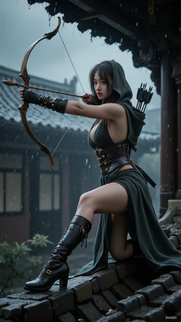 Beutiful women，On the battlefield，Female general，period costume，Armor，Fight with guns in hand，Chinese big breasts，Tomorrow morning，The sword，sword art online， Sword dance，gossamer，a sultry, full bodyesbian，Swordsmanship，falling leaf，The kinky is exposed，Thigh emphasis，Bare legged，Beauty Feeling，beautifullegs，Long legs，chest emphasis，8K,Realistic portraits，depth of fields，Panties exposed，Areola，Spring lanterns leak，Long legs，Lick the，Full body posture，seduce