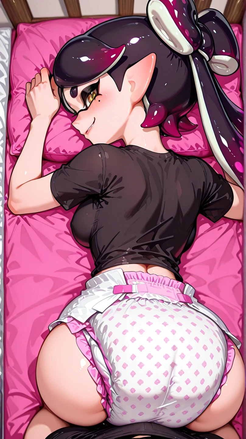 NSFW,masterpiece,Highest quality,High resolution,Super detailed,marnie_\(pokemon\),Aqua Eye, Black Choker, Red ribbon,(High-quality lace lingerie),jewelry,Small breasts,Embarrassed,blush,(Ahegao),Love Hotel at Night,Luxurious Room,TV monitor,Sexy pose,Seduce,(Prostitute),(Prostitute),(Elderly men),sexual harassment,Molester,(Having sex),(Squirting),Lying on your back,Leg spread,heart
