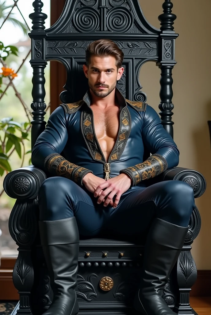 (best qualityer)), ((work of art)), (detailded), 1 naked male boy, doctor strange marvel, with his big thick penis hanging out