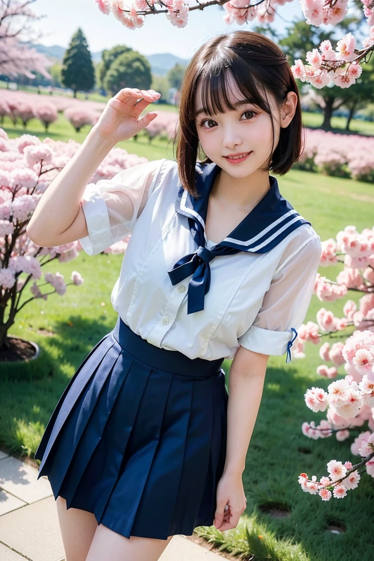 Cute Girls､high school girl､uniform､Idol､See-through､Ocean､Sandy Beach､Fluttering in the wind