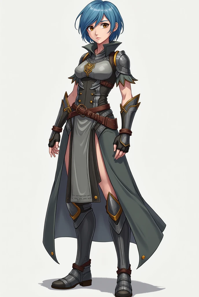 dungeons and dragons full body simple character concept digital of a warrior woman, pony_tail, black hair, big dress, sable, boots, all-fours, all body covered by clothes, dark skin, (very fat), tattooed, rude, angry, beast