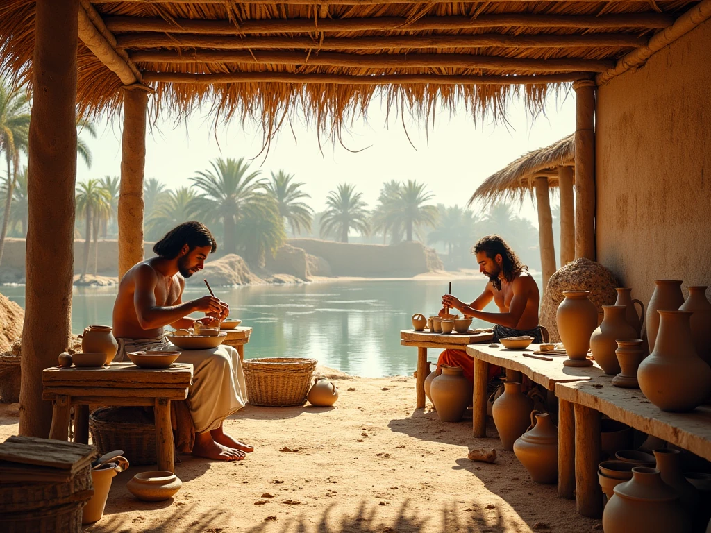 /imagine creates an egypsy eating a pancake