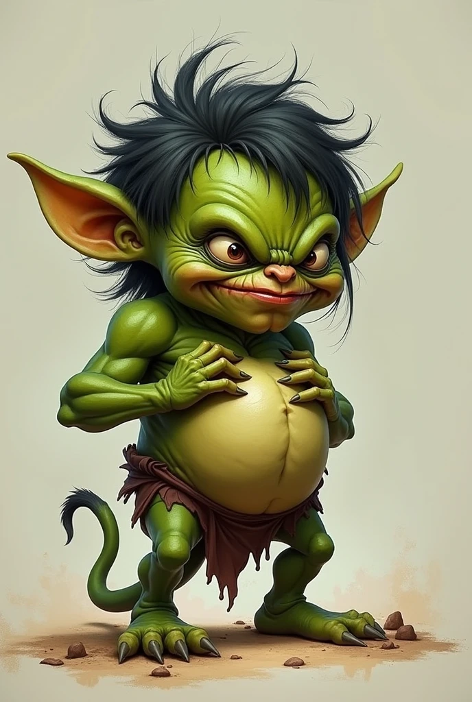 mandragora homunculus crying, featured, artstation, game asset <lora:ParchartXL-1.2.1:1>