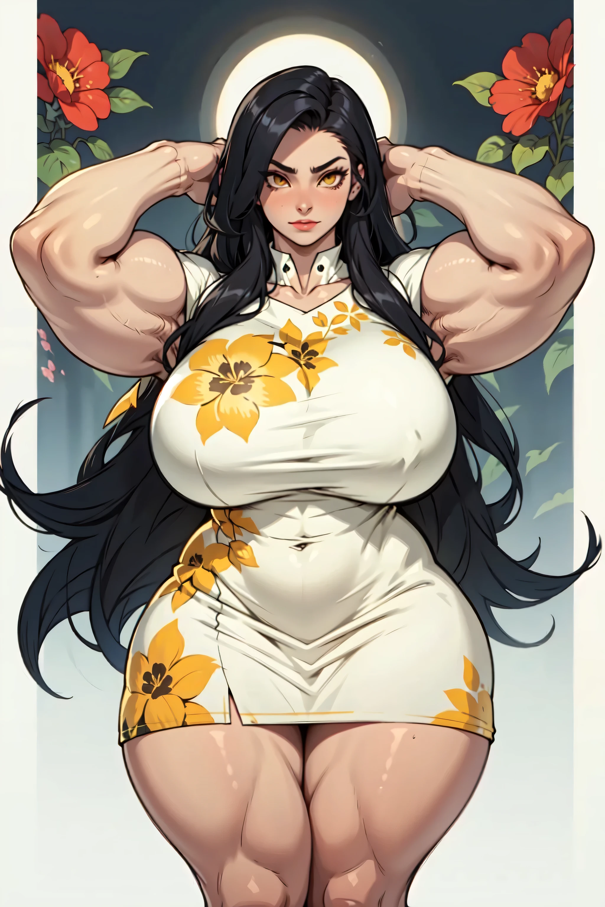 muscular huge breasts thick sunny sky clouds black hair yellow eyes sundress black hair yellow eyes pale skin solo joyful long straight hair long straight hair long straight hair long straight hair long straight hair long straight hair long straight hair long straight hair long straight hair