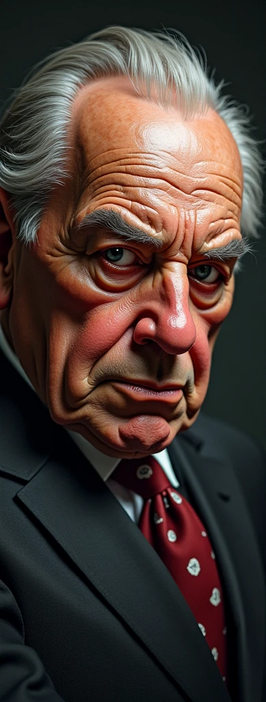 Horror-themed cinematic film still,a horrifying red-skinned male demon king, (detailed monstrous evil face:1.4), screaming, (detailed scaly skin texture:1.2), long curved horns, (in hell, swirling tormented souls, billowing smoke:1.5), ignette, highly detailed, high budget, bokeh, cinemascope, moody, epic, gorgeous, film grain, grainy . Eerie, unsettling, dark, spooky, suspenseful, grim, highly detailed