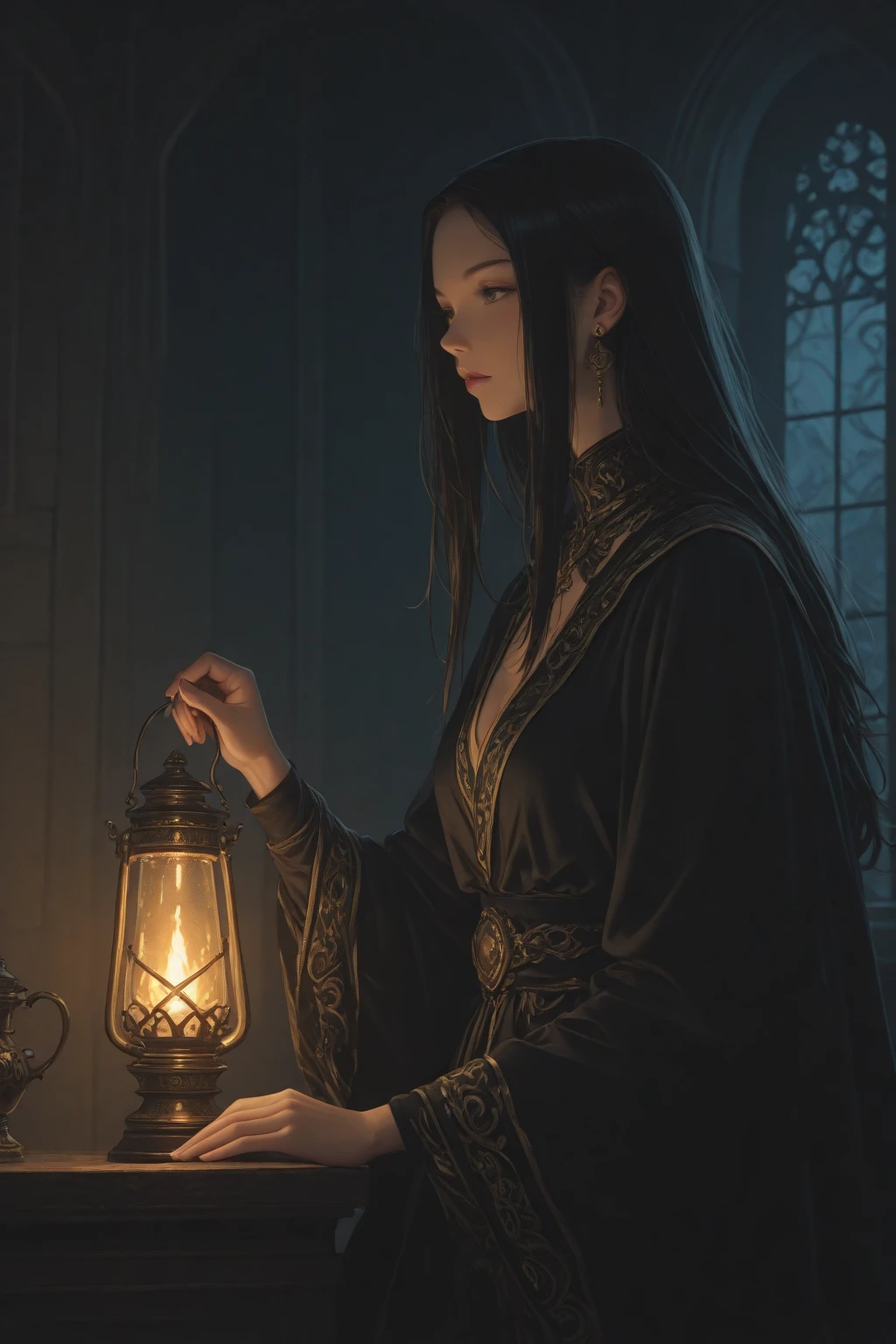 (Extremely detailed Cg Unity 8K wallpaper,Masterpiece, Best quality, Ultra-detailed, Beautiful detailed eyes:1.2),Best illumination, (Best shadow, An extremely delicate and beautiful, full bloom), Mature woman,Vampires，Large breasts，Leather clothes，complex patterns，magia,Film filter, Hellfire,full bodyesbian,demon,Flame,palaces，dramatics，dynamicposes，illusory engine， (High detail: 1.9)，seele，crystal sphere，mystic symbols