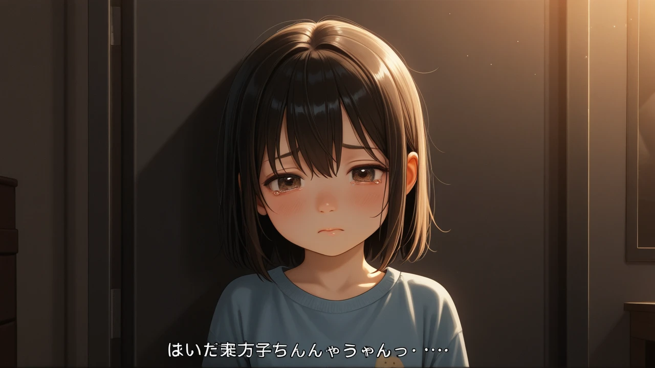 alone、headshot、Sticking out tongue、Show the back of your tongue、Open your mouth、Close-up of face、primary school、School building、In the classroom、Light clothing、Girl、Girl、Short、Younger、Lower school year、Baby Face、Both eyes open、flat chest、Angry、Sweat