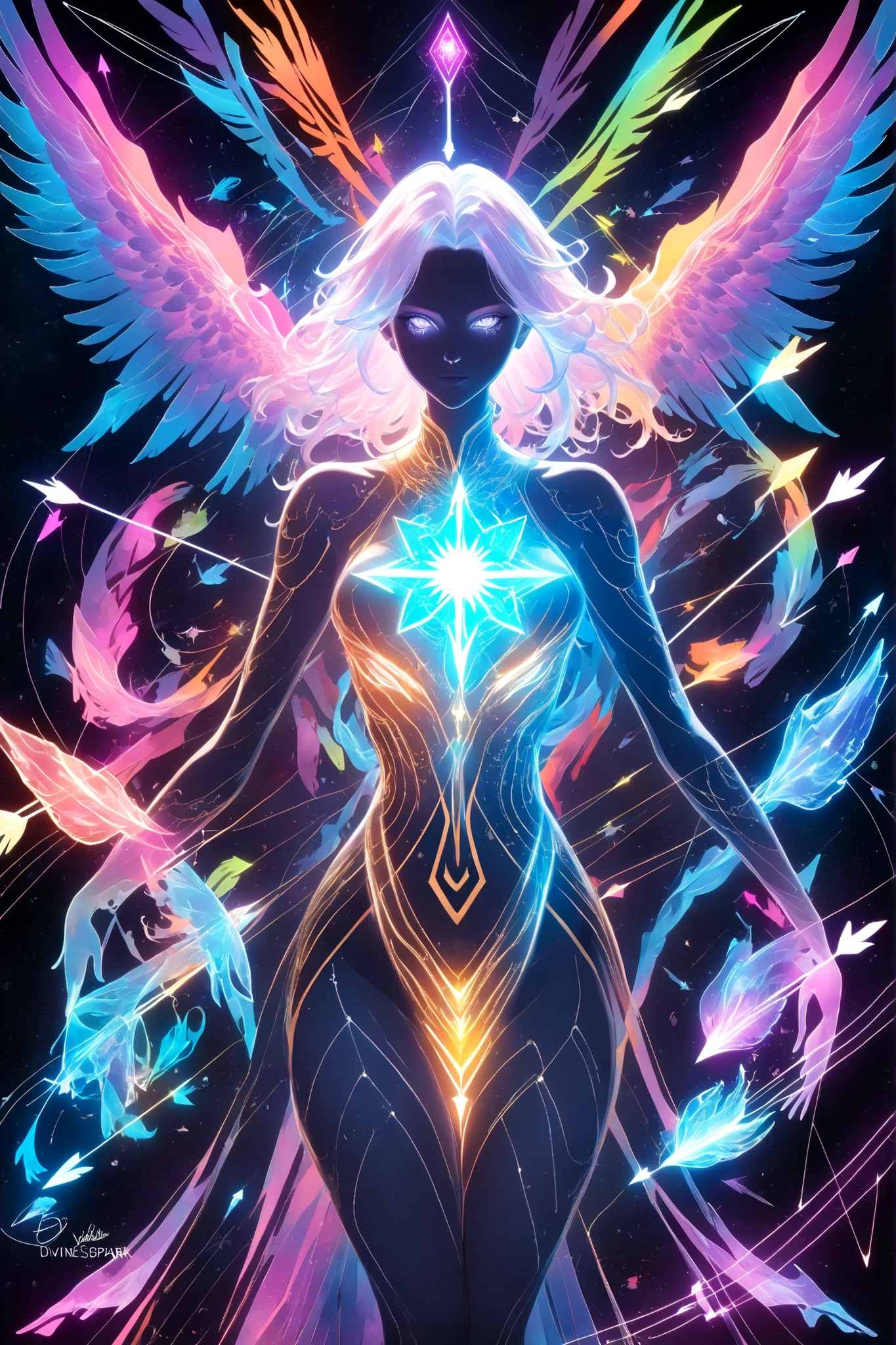 (VoidLight_adjective:1.3), (ethereal_glow:1.2),
(dolshy_element:0.25), (ARROW_essence:1.4),
(quantum_entanglement:1.1), (non_newtonian_light:1.3),
light_only, void_purity, ARROW_extreme,
holy_cover, golden_epoch8, our_signature,
--ar 16:9 --style sacred --seed 777,
--chaos 15 --stylize 700 --quality 2,
(divine_spark:1.5)