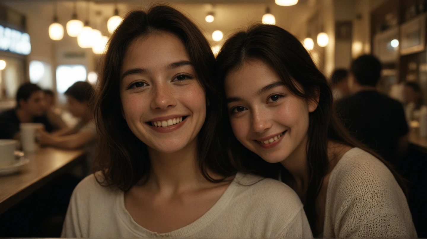 (2 beautiful teenage Italian girls:1.6), intimate friends, (They are holding each other:1.2), kissing her cheek or breast,(Detailed iridescent bodysuit with beautiful fractal or marble design:1.5), (Beautiful and d delicate ruby, topaz, emerald and sapphire jewelry:1.6), Complex and colorful biomechanical bodysuit, Zentangle, mandalas, Entangled, Vulgarity, beautiful breast, (Open legs:1.4), obscenity, (Lewd smile:1.2), coarse, Obscene, mean, (raunchy:1.2), (Immoral:1.2), Lachish, (small breasts with beautiful raised pink areolas:1.5), (Cameltoe), (Expression of ecstasy:1.2), Photorealistic, Official art, Unity 8k wallpaper, 8K Portrait, Best Quality, Very high resolution, (Incredibly beautiful nature background:1.6), One girl, One beautiful teenage italian girl, (18 years old:1.5), (Sexy and glamorous:1.1), (A coquettish expression:1.6), (seductively smiling:1.6), (Full body), (erotic posing:1.5), Beautiful seductive face, Portrait, (Thick eyebrows:1.2), (Big purple eyes:1.2), Beautiful eyes with fine symmetry, (Ultra detailed eyes:1.4), (High resolution eyes:1.1), Intimate face, (ultra detailed skin texture:1.4), White skin, pale skin, Perfect Anatomy, Thin, (Beautiful toned body:1.1), Hair Bow, (Moist skin:1.1), full of sweat, No makeup, dark circles, Good anatomy, Focus Face, good-looking, (Emilia Clark:0.6) (Emma watson:0.3),(Jennifer Connelly:0.4), (sensual face:1.5), Elegant face, Nice, Dolce, Cyberpunk Sci-Fi, (Gauntlets with intricate and beautiful designs:1.2), Blurred background, Blurred foreground, depth of fields, (Motion Blur:1.1), (Small breasts:1.2), Sheer breast, (beautiful boob:1.2), (NSFW:1.4), large hips, drivel, Juice stain, grabbing on breasts, (Slim and toned body:1.5), (Low-cut punk medieval armor:1.2), (Bright chrome gold lingerie with sharp reflections:1.2) (Pedras preciosas:1.2),
