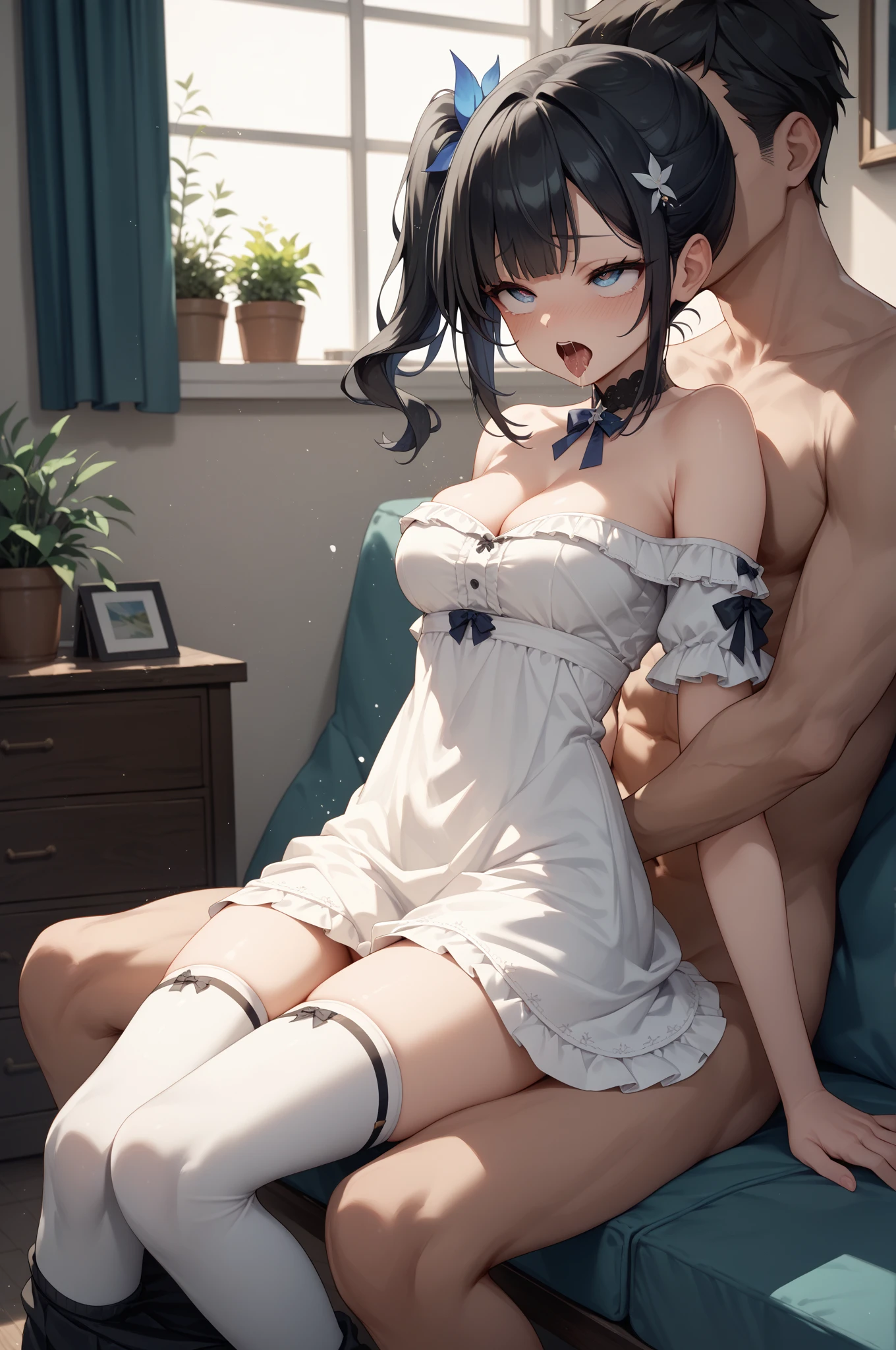 (NSFW:1.5)、 High resolution, (超be familiar withな:1.1), , watercolor style, (soft blending:1.0), (dreamy laundry:1.0), (delicate texture:1.0, break (bokeh photo:1.0), soft focus, out of focus highlights, dreamy atmosphere, depth of fascination, blurred edges, dynamic angle, more_be familiar with:1.0, ((サングラスをかけた老people:1.0)), ((highest quality:1.0)), (超be familiar withな:1.4), ((cute)), cute, (Lovely), ((sexy)), (device), ((非常にbe familiar withな)), 4k, (8k), highest quality, (beautiful face:1.0), anime style,(torn clothes:1.0)、sex with a man、にrun away、they hesitate、(20歳のwoman)、(sex with men)、(男とwomanのセックス、womanは泣く:1.2、blush、man massaging his chest)、black hair、(男2people々、woman1people々、man hugs、molestation、dislike、Forced insertion、run away)、head band、white lace panties、(suck breasts:1.2)、(intercourse with a man)