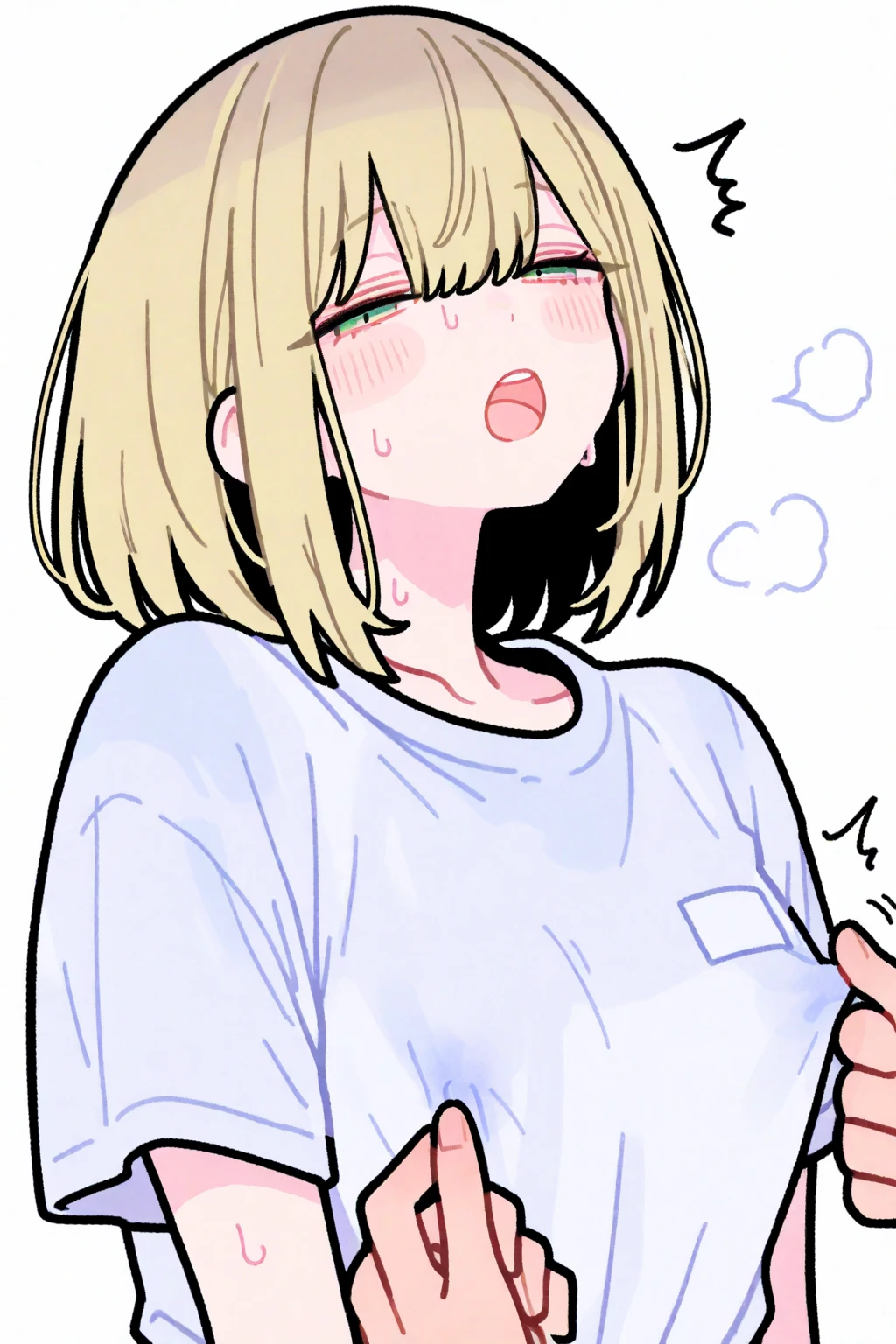nsfw, happening, surprised, embarrassed, blush, peeing