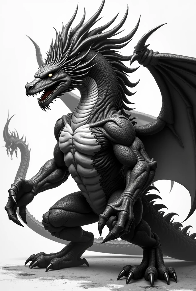 a close up of a statue of a dragon with a black background, sculpted draconic features, dragon with scars, high detail and very sharp, dragon body, wyvern, detailed dragon, fat dragon with rider, full body dragon concept, with wings. ultra-detailed, dragon flying, dragon flying in the background, highly detailed creature, ambient occlusion render