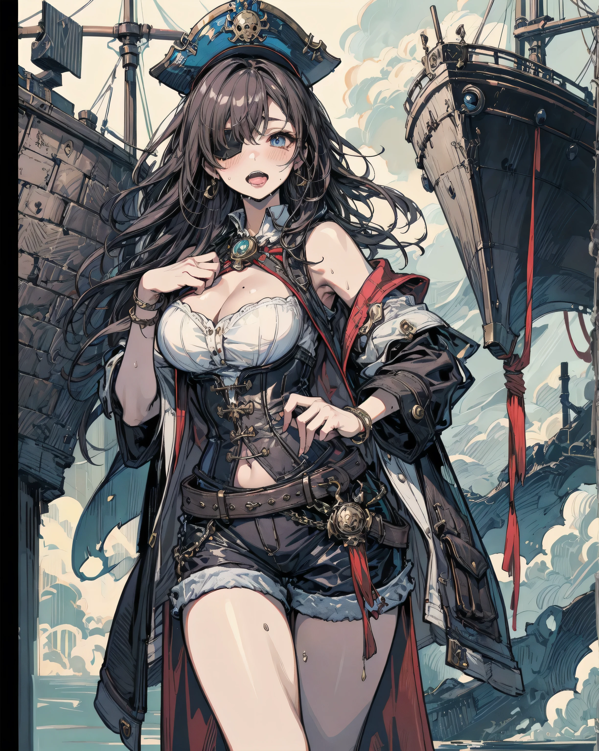 A ultra-detailed a anime face, anime poster movie, japanese anime/manga, ultra-detailed a anime male assasins, Kimetsu no Yaiba character, long dark hair, japanese clothes, illustration in style of japanese anime/manga Koyoharu Gotouge, full body, walk pose, perfect anatomy, focused, freedom, soul, closeup to perfection, cel shading, 8k, cinematic dramatic atmosphere, japanese anime/manga frame, global illumination, background with glowing lights, anime style, fantasy, radiant light, elven kingdom, Studio mappa, hyper anime, niji, sureal, detailed and intricate environment,, art station, concept art, sharp fluid focus, volumetric lighting, cinematic lighting, Art by japanese anime/manga, Arti modern anime. Birds eye view, A stunningly beautiful misato katsuragi from anime evangelion walking in Cavern, detailed tank top,D cup big bust, slim body. vixip, close-up face portrait, by yoshiyuki sadamoto, yoko taro, watercolor. Blush, Water drop, rock, water reflection, stairs, trod.