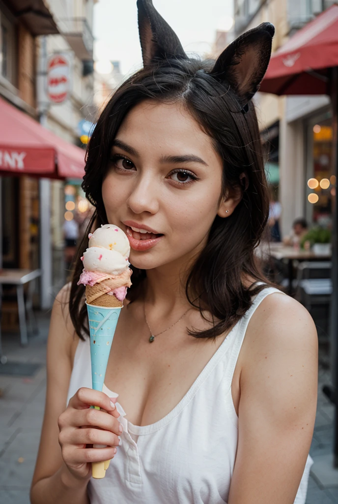 an ice cream