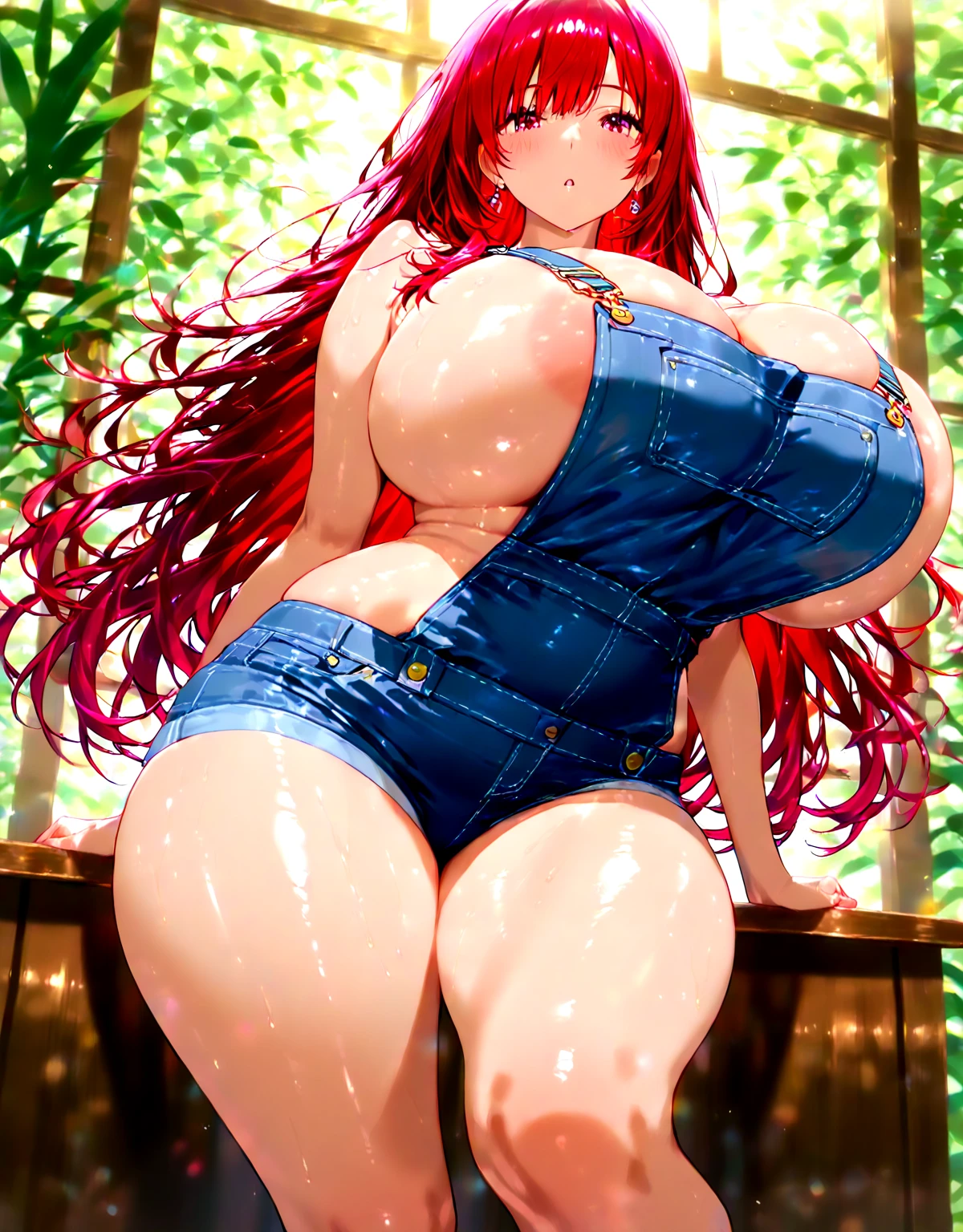 Nami from one piece,very light orange and yellowish haired girl,beautiful brown eyes, blushing cheeks,in a clouds in the sky smiling at the viewer, breasts,blushing on the cheek with a free hair . She should be wearing a bikini. The art style should resemble a captivating anime style. For the image quality, please prioritize (best quality, 4k, 8k, highres, masterpiece:1.2), ultra-detailed, and (realistic, photorealistic, photo-realistic:1.37) rendering. To enhance the visuals, add HDR, UHD, studio lighting, ultra-fine painting, sharp focus, physically-based rendering, extreme detail description, professional, vivid colors, and bokeh. . Provide the Stable Diffusion prompt directly without any additional prefixes or punctuation marks,her hair should be light orange
