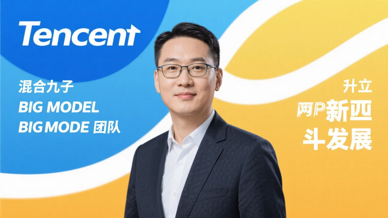腾讯重组混元大模型团队，成立两个新部门