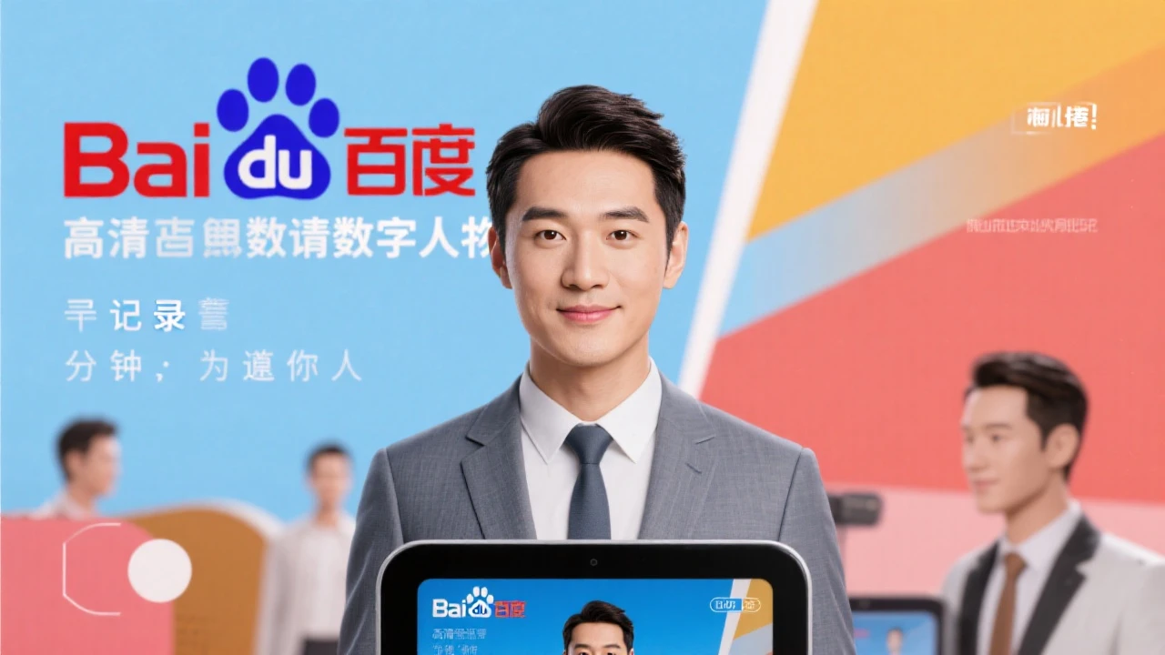 百度出新活了！高说服力数字人只要录2分钟就能克隆你