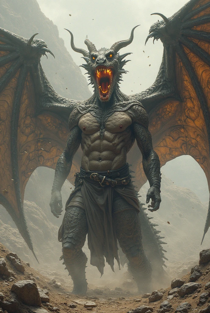A dragon man 