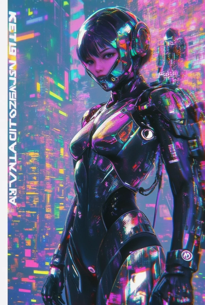 cyberpunk girl, neon lights, cyberware (masterpiece:1.2), best quality, (intricate details, hyperdetailed, highest detailed:1.2), (high resolution textures), <lora:ral-orgmi:1> ral-orgmi