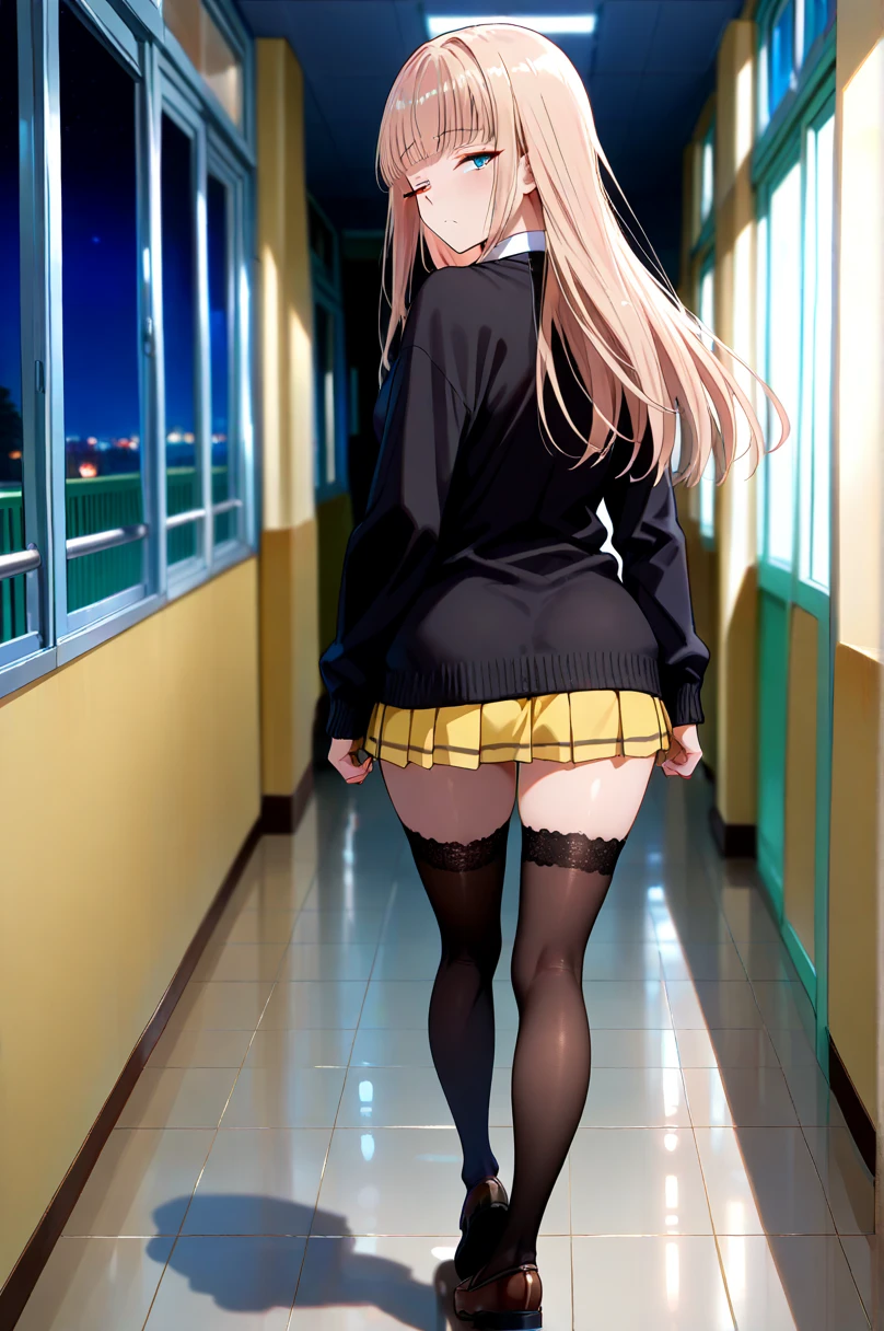 One girl, Pulling on panties, Take off, From below, masterpiece, Highest quality, Very detailed