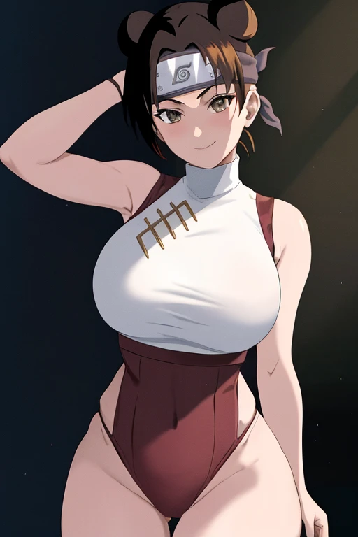 anime girl in red top and black shorts posing for camera, OPPAI, Thicc, Proporciones OPPAI, pechos grandes!, pechos grandes!!, SFW pechos enormes, biomechanical oppai, con unos pechos grandes, Aspecto pesado, pechos grandes, [ Arte digital 4K ]!!, Detalles pesados, con senos grandes, Furthermore, seductora chica de anime, Anime CG arte suave