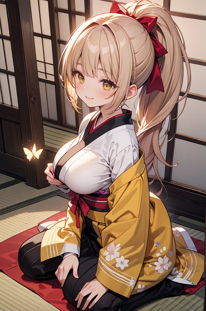 (masterpiece1.5),hyper quality, Hyper Detailed,Perfect drawing,1girl in,((very Bigger breasts)),kawaii ,With smiling eyes,(((Beautiful kimono))),(Beautiful lingerie),(((Luxury kimono))). (((Shiny giant golden sphere))),Ass,buck,booth,3D,16K illustrations,((clearface)),Hi-Res,nice background、(((beatiful backgrounds)))、(((Detailed drawing)))、Perfect Beautiful Girl、(((Perfect Photo)))、kirakira、shiny、illustrious、golden colored、gold、Golden jade、dazzling、Reflectors、a gorgeous、high-class sense