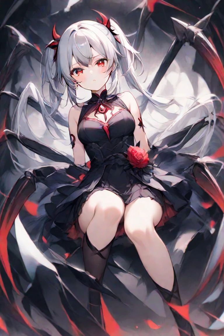 top-quality、Full limbs、complete fingers、{Slender beauty、knee high、School swim wear}、cloaks、double tooth、Show fangs、Vampire Woman、Succubus、a miniskirt