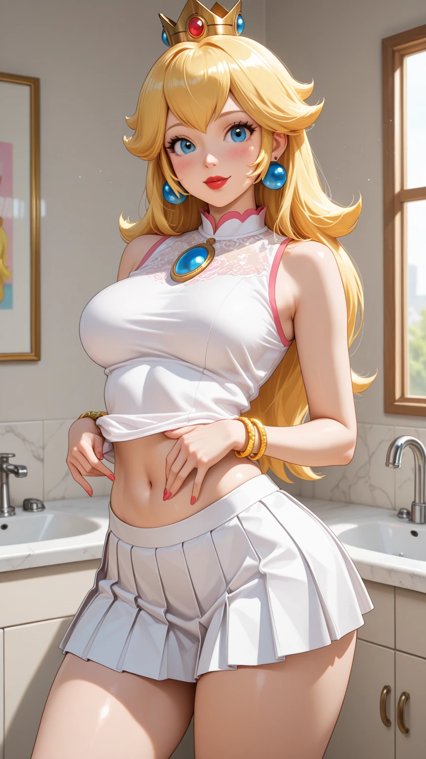 Princess peach. Super hot, busty