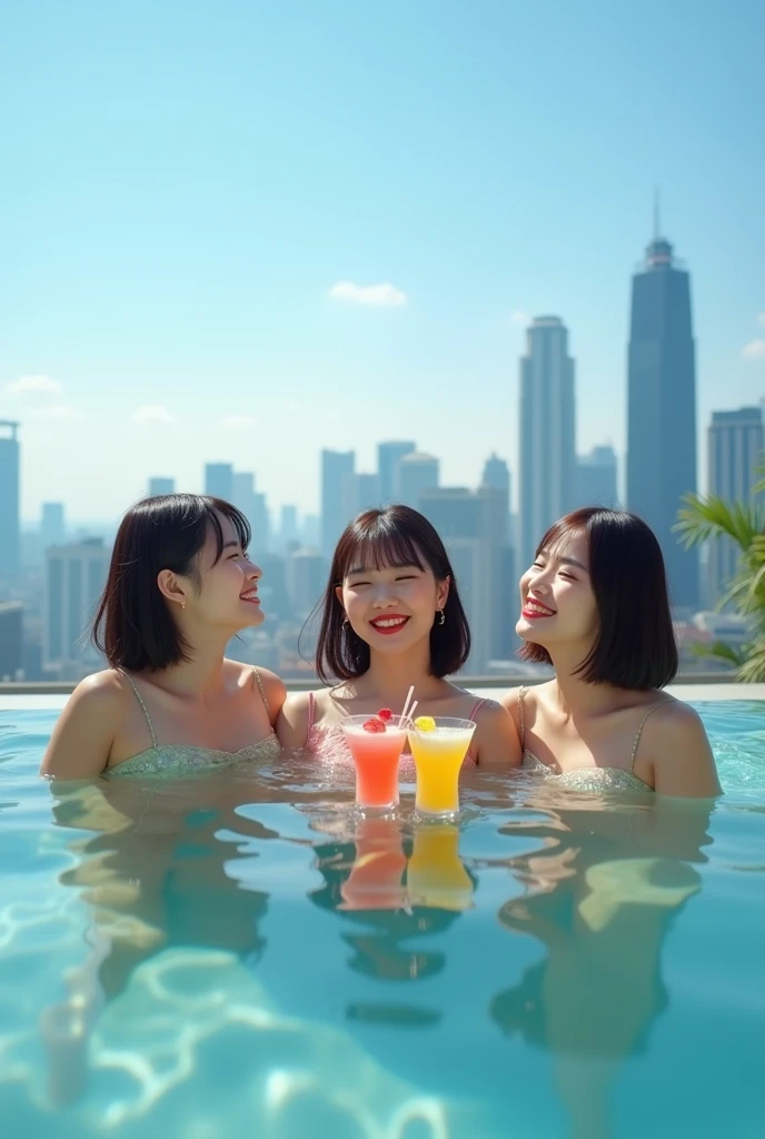 Best quality, masterpiece, ultra high res, (photorealistic:1.4), raw photo, , DARK hair, shiny skin, WET BODY, dramatic lighting, full body, bitch, micro bikini, huge breasts