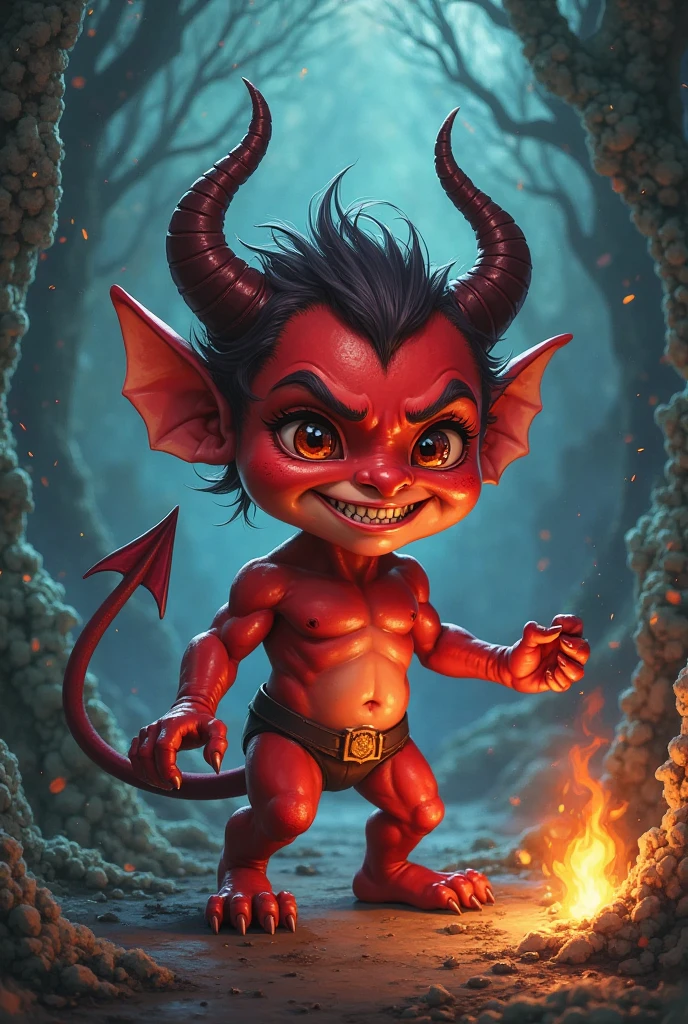 The cute devil