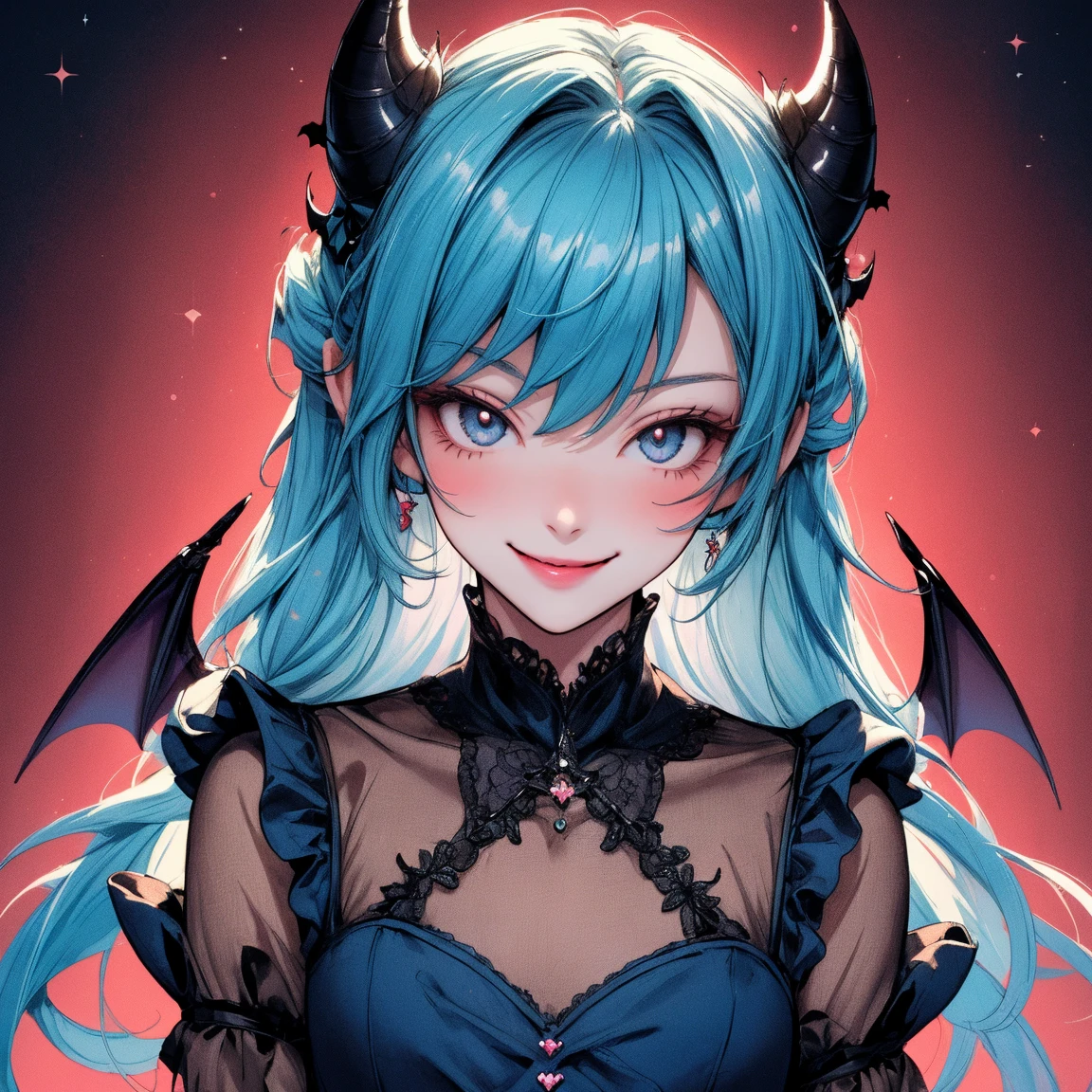 CorruptA, CorruptA, Rnatin, professional image of a cute young woman, (frilly elegant glossy dark holographic dress, moon brooch, moon earrings, moon accessories:1.2),
(dragon horns, dragon tail:1.1), (short hair, side ponytail, hair above cheeks, light blue hair with light pink hairtips, gradient hair, multicolored hair:1.2), red eyes, (small breasts, cute face, innocent, shy, pointy ears:1.1), (sparkles, sparkling clothes, sparkles near eyes:1.1),
(intricate aquatic background, underwater, ocean, small fishes, surrounded by exotic fish),
(pubic tattoo, symbol-shaped pupils, corruption, mind control:1.3),
(blue skin, black sclera, colored sclera, colored skin, yellow eyes, demon wings, demon horns, slit pupils:1.2),
(glowing, glowing eyes, green eyes:1.4),
(absurdres, incredibly absurdres, huge filesize, extremely detailed, High quality texture, physically-based rendering, Ray tracing, octane render, sharp focus, (8k), (4k), (Masterpiece), (Best Quality), extremely detailed, intricate, hyper detailed, illustration, soft lighting, high resolution, sharp detail,)