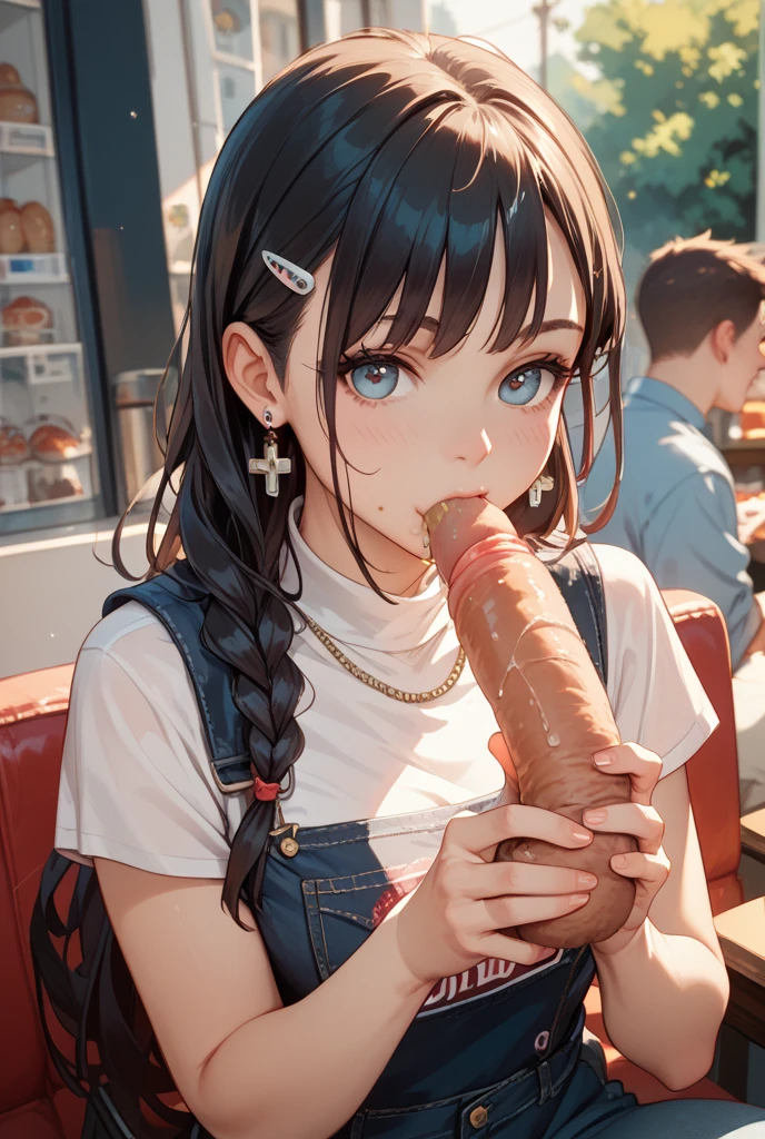 (masterpiece,Highest Resolution,4K High Resolution,Crisp image quality,Ultra HD,Detailed Hair),Cute Smile(Shooting up close:1.2),cute)(Intense oral blowjob expov,Swallowing sperm:1.2)(realisticchild:1.2)