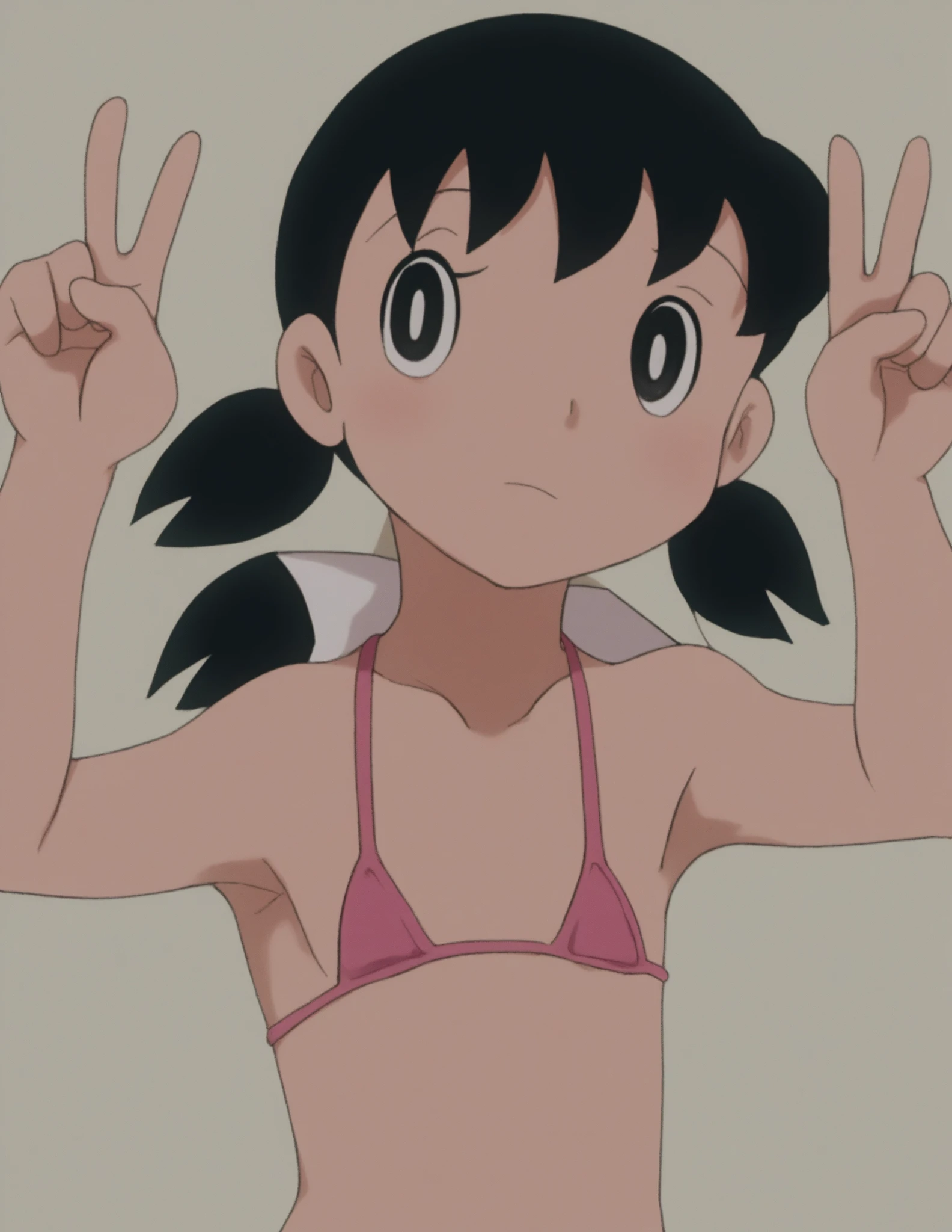(masterpiece, best quality:1.2), masterpiece, highres, best quality, irisaa, 1girl, completely flat chest, solo, very dark skin, closed mouth, smile, collarbone, eyelashes, very long hair, two side up, low-tied long hair, very long hair, fluffy hair,
smug, armpit focus, armpits, sweaty armpits, navel, sweaty, steam, seductive, cute, topless, completely_naked, flat chest, (flat chest), (very small breasts), detailed_breasts, full body, legs spread, looking down at viewer, (her legs are spread open), (legs spread), spreading her legs, open legs, (she is spreading her legs open), fog, foggy, steam, steamy, bedroom, erotic, seductive, tomboy, dark skin, brown skin, purple hair, black skin, intimate, intimacy, (she is naked), (she is topless), naked_chest, loli, lolicon, big hair, poofy hair, (she has big and poofy hair), young, teasing, short, small, very young, adorable, childish, anime, african american, black skin, (she has dark skin), (she has black skin), standing above viewer, crotch pov, hide hands, hands behind head, vagina close up, crotch close up, vagina focus, afro hair