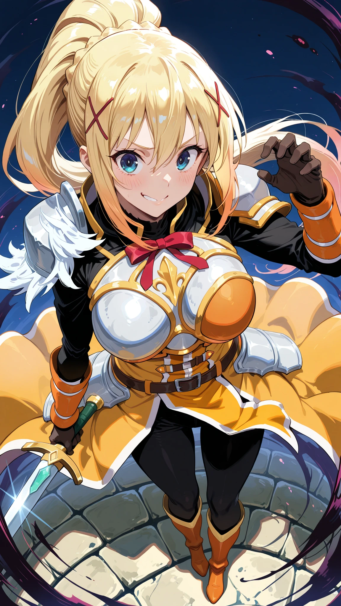 Breasts are big