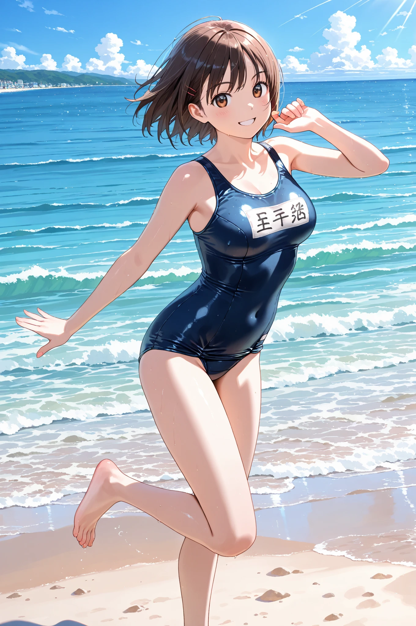 Swimsuit beauty