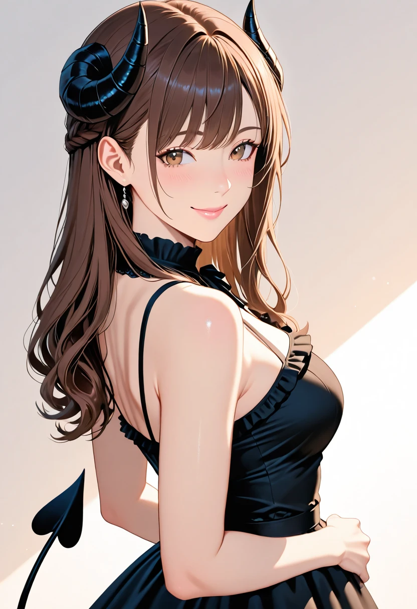 Masterpiece, best quality, highres, contrapposto.
1girl, reddish copper color hair, curly, long hair, bunny ears hairy, large breasts, brown eyes.
