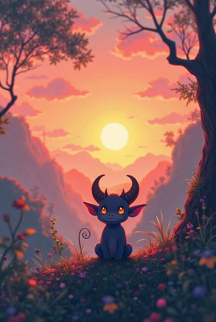 A Little Demon anime version watching At Dawn