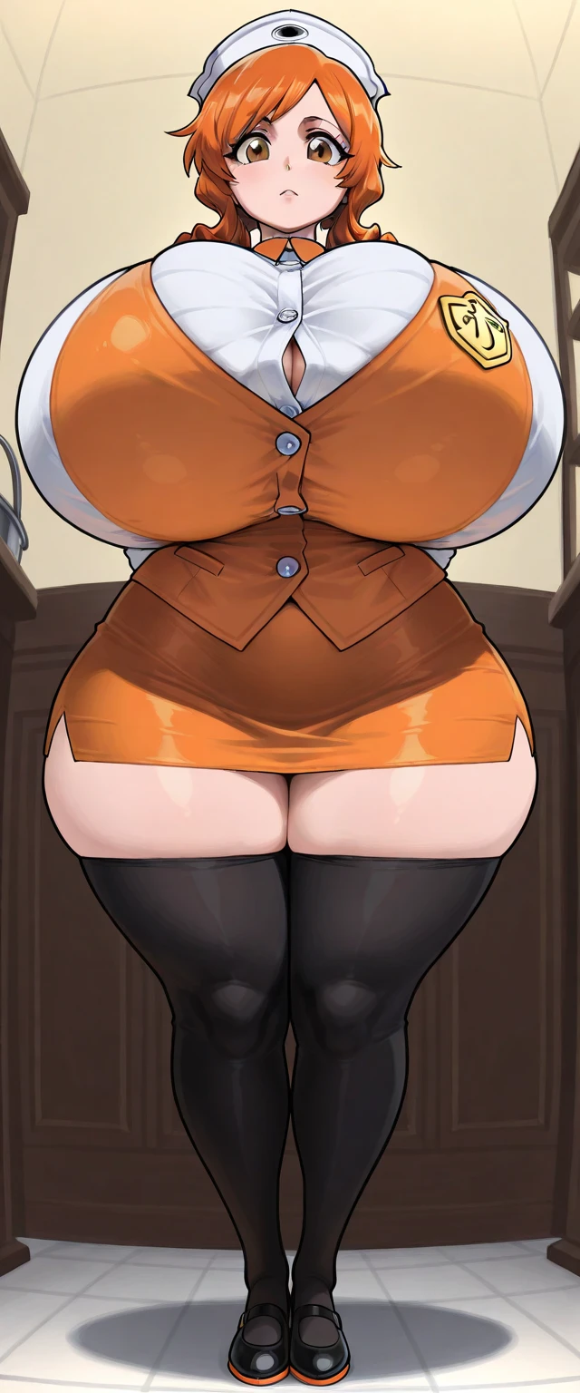 1 Girl,high school girl,High-cut underwear,((Low - Angle,,Sailor suit,紺色のmini skirt,Pleated skirt,Pointed Chest,Angle of view where the ceiling is visible,Very elaborate frilly red panties,Angle of view that lets you see inside the skirt,High leg panties,pubic hair,Black knee-high tights,Camel Toe)),(From below:1.9),((Highest quality, wonderful,8K, masterpiece :1.3)), (Realistic, photoRealistic:1.4),(very fine and beautiful skin,Black gal),blonde,Very detailed,Cinema Lighting, Detailed light, Best Shadow, Dynamic Angle,Elaborate panties(High leg pants:1.1),Super big breasts:1.6, Plump thighs, mini skirt(Pleated skirt)