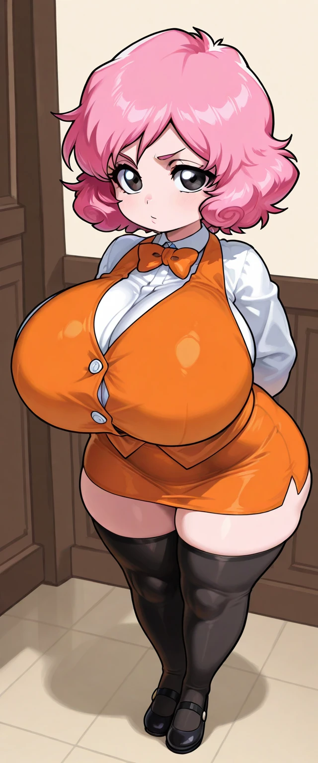 Misae Nohara, (Auntie:1.5), (Mature Woman:1.5), (absurderes, 8K, 4K, masutepiece, hyper extreme detailed:1.2), Best Quality, Perfect Anatomy,Perfect face,High humidity, (Huge breasts:1.7), (A sheer pink nightgown:1.4), (Wet:1.2), (.Alley:1.3), Graffitied wall, Garbage can, Scattered trash, (alone:1.5), (Brown eyes:1.2), (Clothing is revealing:1.2), Exposed shoulders, Torn clothes, Are pregnant, Firm breasts, Upturned nipples, Showing cleavage, Mole on chest, (Thick armpit hair:1.4), (blush:1.2), A kind smile, relief, peace of mind, (maternal:1.3), (Gentle look:1.5), Smiling face, (Outdoor:1.5), (Out:1.3), half closed eyes, naughty face, Sitting in a chair, spread legs
