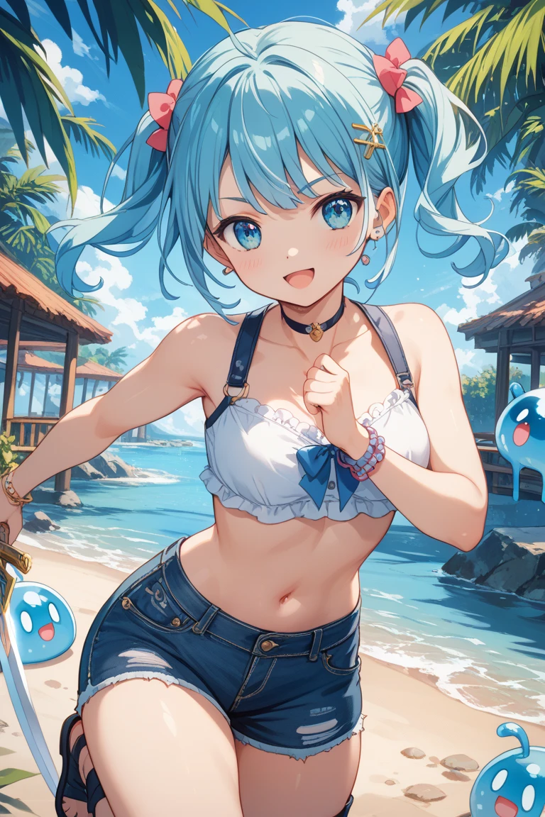 Fresh pineapple、Big cleavage、Muscular、Thin and beautiful eyebrows