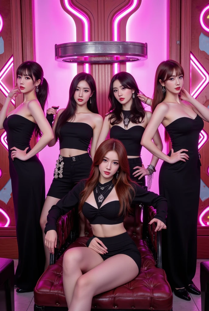 3 kpop girls who look like Jennie, karina and ningnigng in sexy poses