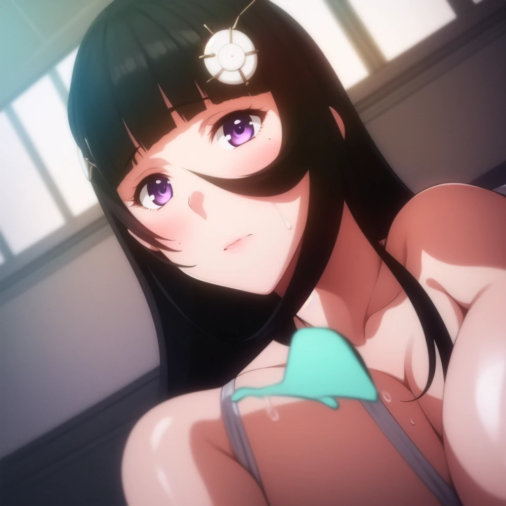 nsfw,bukkake,bed room,steam,cum on breast,cum on hair,cum on feet,cum on clothes,excessive cum,medium breasts,white micro bikini,