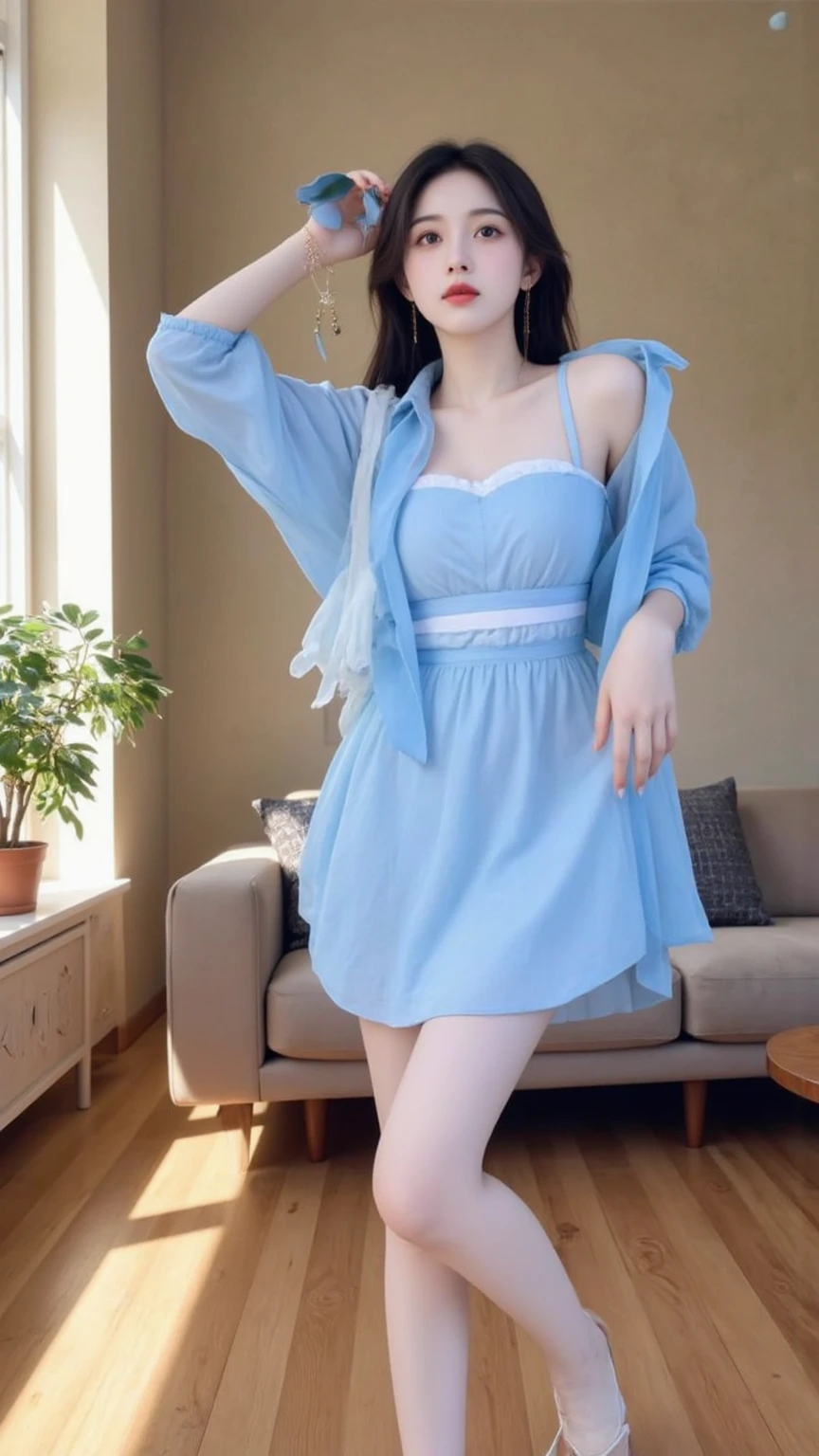 Goddess of high cold,temperament,Beautiful legs and feet