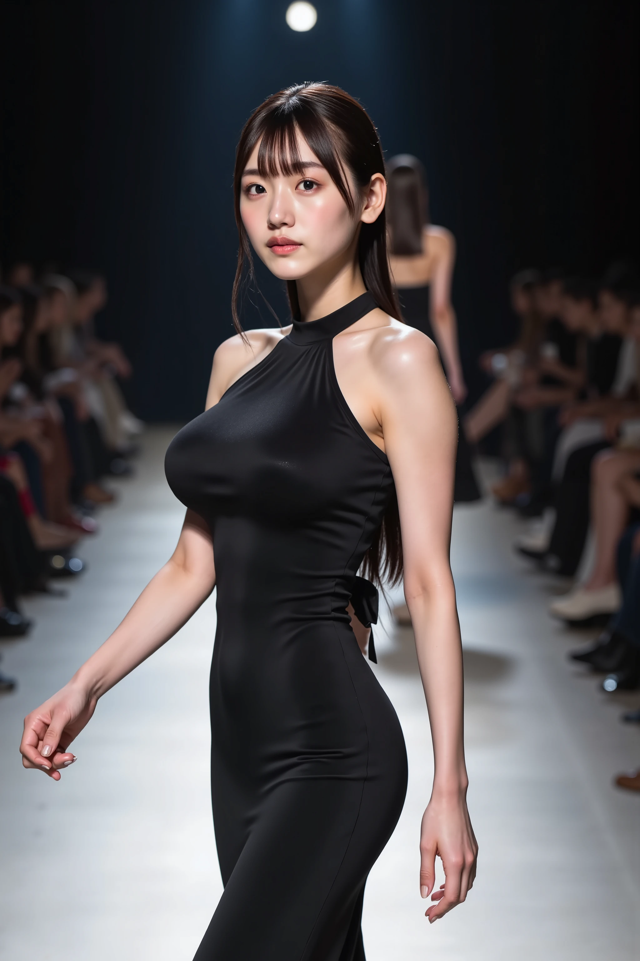 ((Highest quality、8K、masterpiece:1.3)), Upper Body, Long legs, Sharp focus:1.2, Beautiful woman with perfect figure:1.4, Slim Abs:1.1, The background is the office, ((Shortcuts、Big Breasts:1.2)), (She is wearing a red leather low-cut bodycon dress., Enchanting and overflowing big , Soft big ass, Slim and toned waist, Smile at the audience:1.2), Highly detailed face and skin texture, fine grain, double eyelid, 25-year-old woman, Mature Woman,sexy,