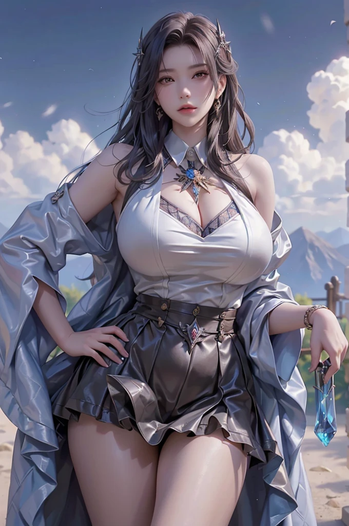 (RAW photo:1.2), ((photorealistic:1.4),(masterpiece:1.3),(best quality:1.4),ultra high res,(detailed facial features),(detailed body features),HDR,8k resolution, 1 girl, blush, black hair, 8k, ultra high details, perfect nose, cinematic lighting, perfect body, sexy white bikini,jewelry on forehead, earrings, necklace