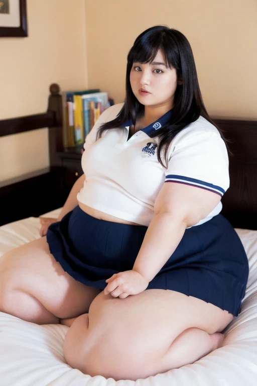 Vety fat school girl ,age 12 years ,  very obese , very big body , 