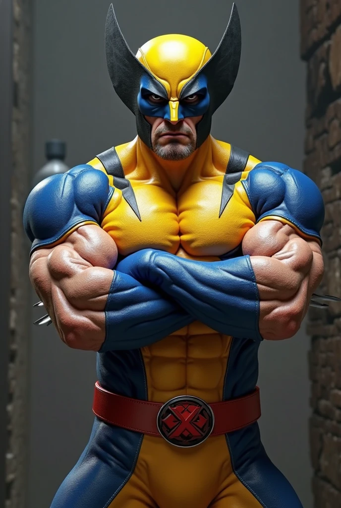 wolverine Naked